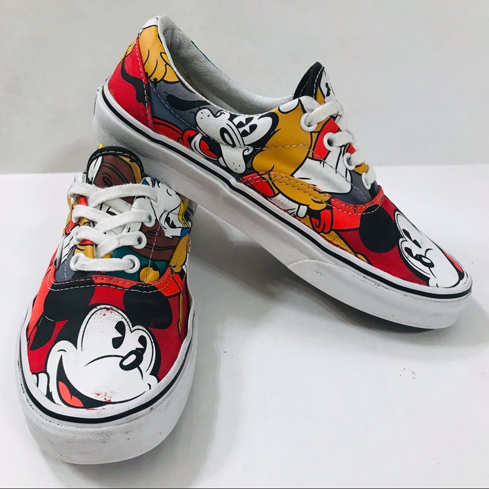 VANS x DISNEY Era Mickey & Friends Sneakers Limited Edition Men's 5.5 Women’s 7